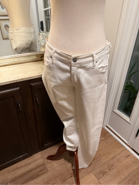 Citizens Of Humanity Denim - CoH Women's White Tapered-Leg Jeans